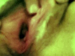 Wife pleasures herself intimately during solo session