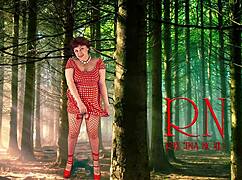 Giant secretary grows tall in the office, surprising the manager with her height.