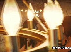 did you see how the ritual filming turned into a wild fuck party?