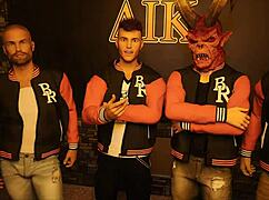 Being a dik chick route throwing dildos at jocks in erotic homemade game