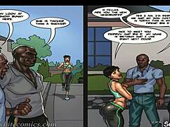 bbc teen running a train on pornstar milf cougar in interracial gangbang