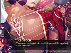 Rebecca H's Pirate Bukkake Adventure
