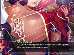 Rebecca H's Pirate Bukkake Adventure