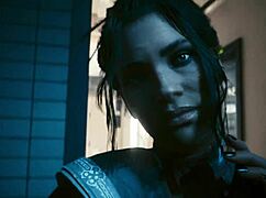 panam and laguna bend have intense sex scene in cyberpunk 2077 ultra settings