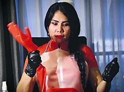 Latex Glove Fetish By Mistress Dominafire In Hospital