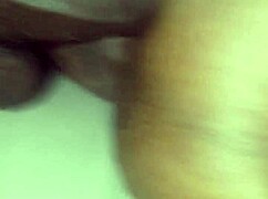 Handjob On Big Black Cock Close-Up