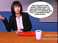 sexy big ass teacher gets bbc from the principal 3d comic