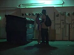 White Milf Face Fucked By Bbc Behind Dumpster In Public