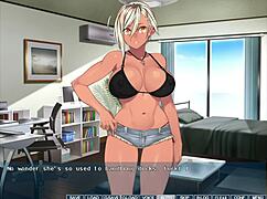 kanobitch becomes a slut through teasing games in anime