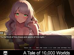 A detailed tale of 10,000 worlds featuring erotic fantasy sex in anime hentai style