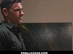 This skinny blonde Breezy Bri gets fucked to orgasm by her best friend's stepdad, you know?