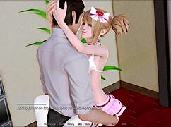 in harem hotel 141, players enjoy the game in a luxurious hotel setting.