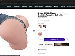 majiikmontanaxxx introduces big booty bbw daisy doll with cum covered ass