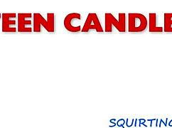 lesbian couple squirts during intense tribbing orgasm session