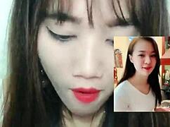I am a korean asian girl doing sexy webcam talkshow livestream