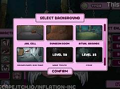 Exploring the world of inflation in an erotic anime hentai setting