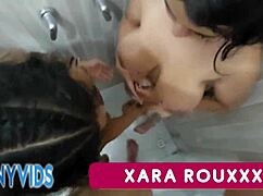 mi hermanastra loves steamy lesbian sex in the shower