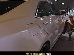 I’m So Torn Seeing This Good Girl Get Dirty With Blonde Blowjob And Deepthroat Cumshot Action!