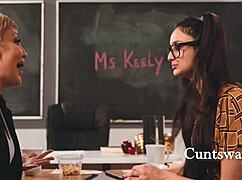 nerd seduces milf with rimjob and scissoring