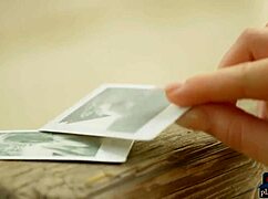 naturally curvy blonde milf babe snaps selfies outside