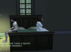 Stepmom Alone with Son in 3D Hentai Night