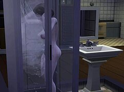 Stepmom Alone with Son in 3D Hentai Night