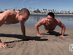 frankie shaw bareback sucking hunk cock in gay fantasy 😏