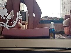 kazakh couple makes home video with intimate moments