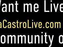 Miami Beauty Angelina Castro Titty Fucks and Sucks Lucky Dick with Big Ass!