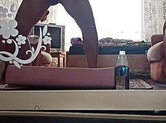 kazakh couple makes home video with intimate moments