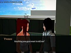 Redhead Amateur's Heart Pounds in Family Game Night Passion