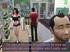 horny wife cheats right in front of her husband