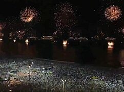 The New Year's Party ENDS in SEX with THREE guys and their MONSTER COCKS