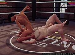 ethan vs meigui ii naked wrestling with blowjobs