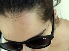 Oh, It's So Hot At Home That Debora Wants To Give A Deepthroat Blowjob And Fuck Doggy Style Outdoors!