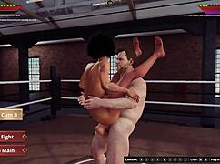 ethan vs meigui ii naked wrestling with blowjobs