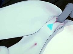 in shibuya, this babe moans during a footjob and pussy masturbation leading to orgasm and cumshot