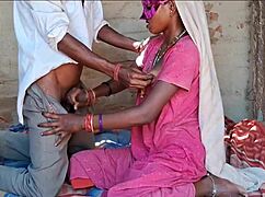 desi wife fucked in pink dress with cold drink 😏💦