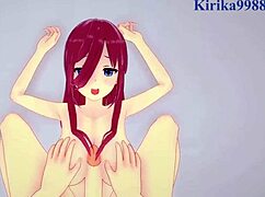 miku nakano and itsuki nakano have intense sex in quintuplets pov hentai