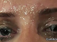 骚模口爆颜射交换精液狂射