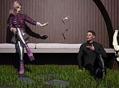 i love sin heels 4 with big tits and femdom. anime hentai game with fetish shoes and legs.