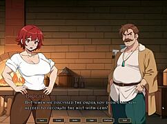 Tomboy Girl Masturbates in Hot Forge Hentai Game Episode 1