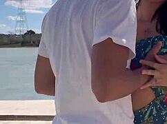 Is my brunette girlfriend moaning on my dick during oral?