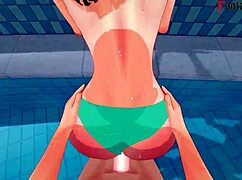 anzu mazaki fucking hard on the pool 4 yu-gi-oh ahegao step bikini tea gardner full fantasyking3