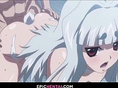 Selena Walks Into Kazumas Trap - Hentai Porn