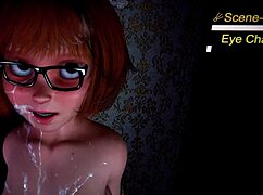 Velma turns into a cum-possessed demon craving more semen in this hentai