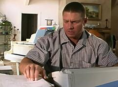 I love how big-titted blonde Monique moans while proving she's all woman in this video