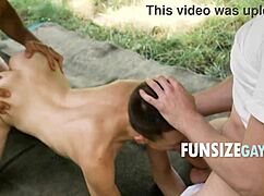 I’m, uh, gettin’ bareback training at underwear bootcamp with uncle!