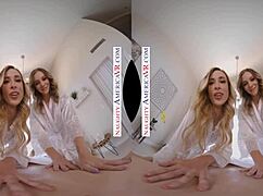 First Massage With Hot Blondes Aiden Ashley And Tiffany Watson