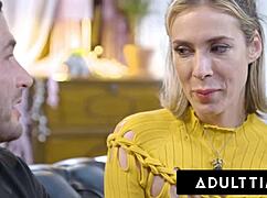 petite aiden ashley gets creampied on first date!